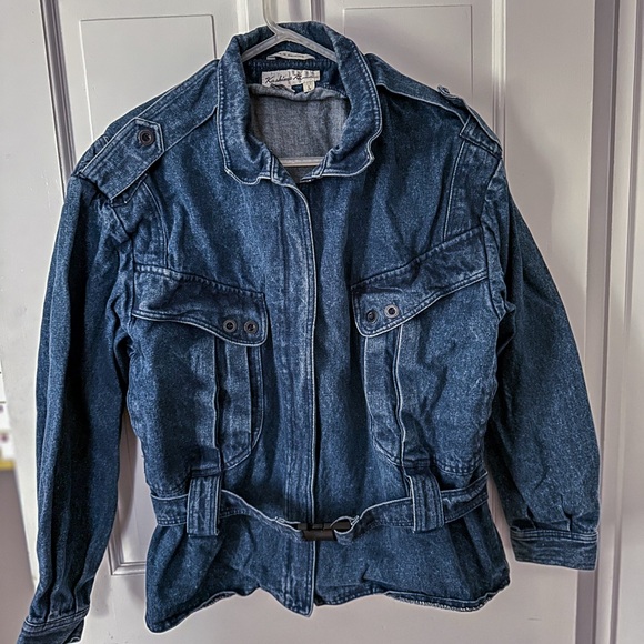 kashima kosaki Jackets & Blazers - Vintage Blue Denim Jacket
